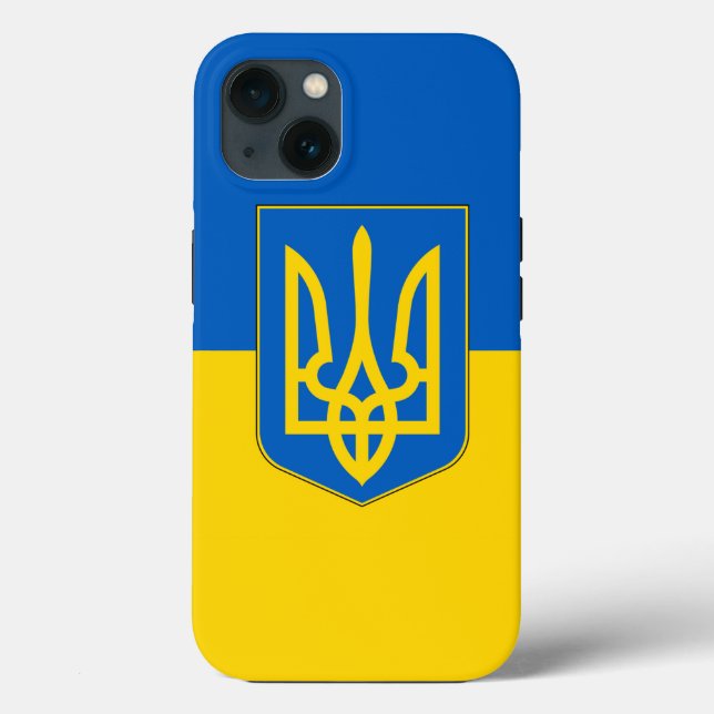 Patriotic Apple Fodral-Mate, Ukraina flagga-Fodral (Baksida)