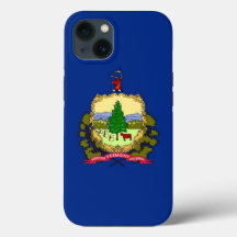 Patriotic Apple Fodral-Mate, Vermont flagga
