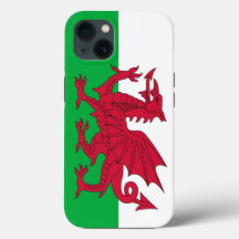 Patriotic Apple Fodral-Mate, Wales flagga