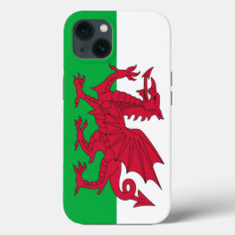 Patriotic Apple Fodral-Mate, Wales flagga