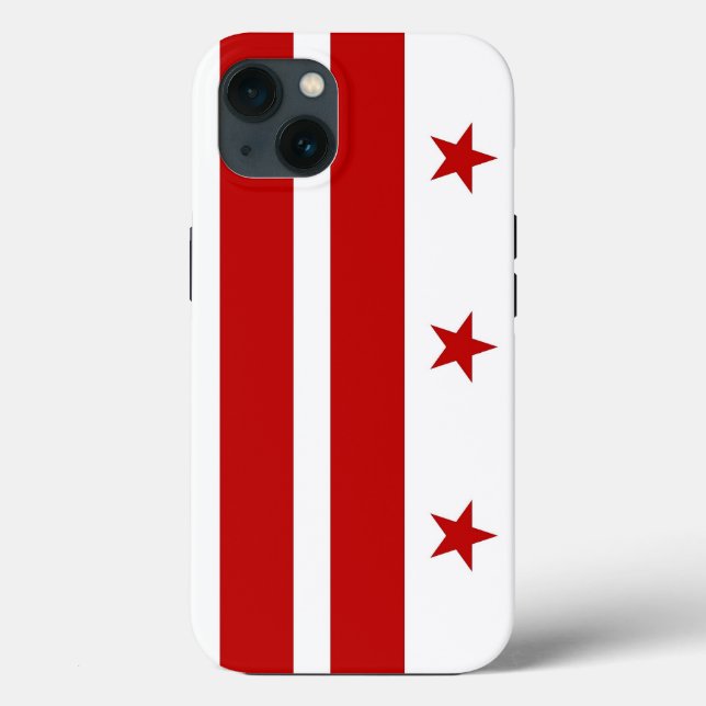 Patriotic Apple Fodral-Mate, Washington DC (Baksida)