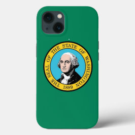Patriotic Apple Fodral-Mate, Washington flagga