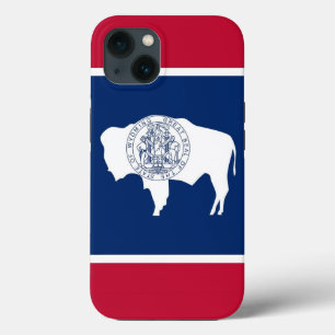 Patriotic Apple Fodral-Mate, Wyoming flagga