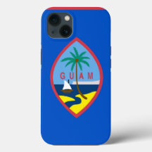 Patriotic Apple iPhone 13 Fodral-Mate, Guam