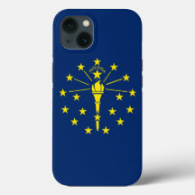 Patriotic Apple iPhone 13 Fodral-Mate, Indiana Fla