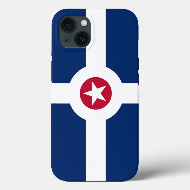 Patriotic Apple iPhone 13 Fodral-Mate, Indianapoli (Baksida)