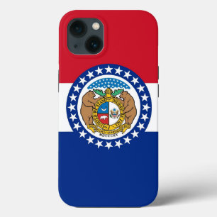 Patriotic Apple iPhone 13 Fodral-Mate, Missouri fl