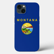 Patriotic Apple iPhone 13 Fodral-Mate, Montana Fla