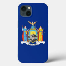 Patriotic Apple iPhone 13 Fodral-Mate, New York Fl