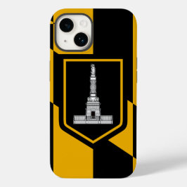 Patriotic Apple iPhone 14 fodral, Baltimore flagga