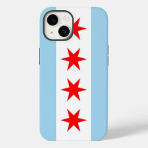 Patriotic Apple iPhone 14 Fodral-Mate, Chicago fla