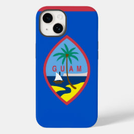 Patriotic Apple iPhone 14 Fodral-Mate, Guam