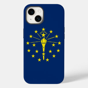 Patriotic Apple iPhone 14 Fodral-Mate, Indiana Fla