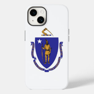 Patriotic Apple iPhone 14 Fodral-Mate, Massachuset