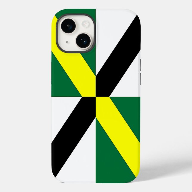 Patriotic Apple iPhone 14 Fodral-Mate, Monterey fl (Baksida)