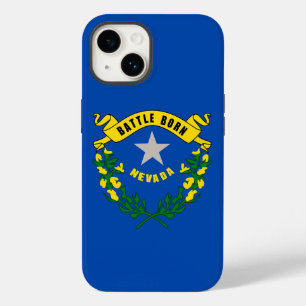 Patriotic Apple iPhone 14 Fodral-Mate, Nevada Flag