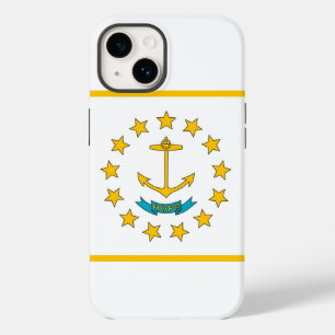 Patriotic Apple iPhone 14 Fodral-Mate, Rhode islan