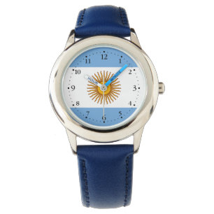 Patriotic Argentinas Flagga Armbandsur