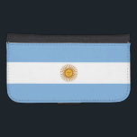 Patriotic Argentinas Flagga Galaxy S4 Plånbok<br><div class="desc">Argentinas flagga.</div>