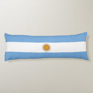 Patriotic Argentinas Flagga Kroppskudde