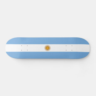 Patriotic Argentinas Flagga Mini Skateboard Bräda 18,5 Cm