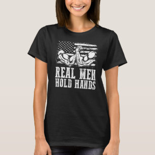 Patriotic Arm Wrestler Arm Wrestling Real Manar Ho T Shirt