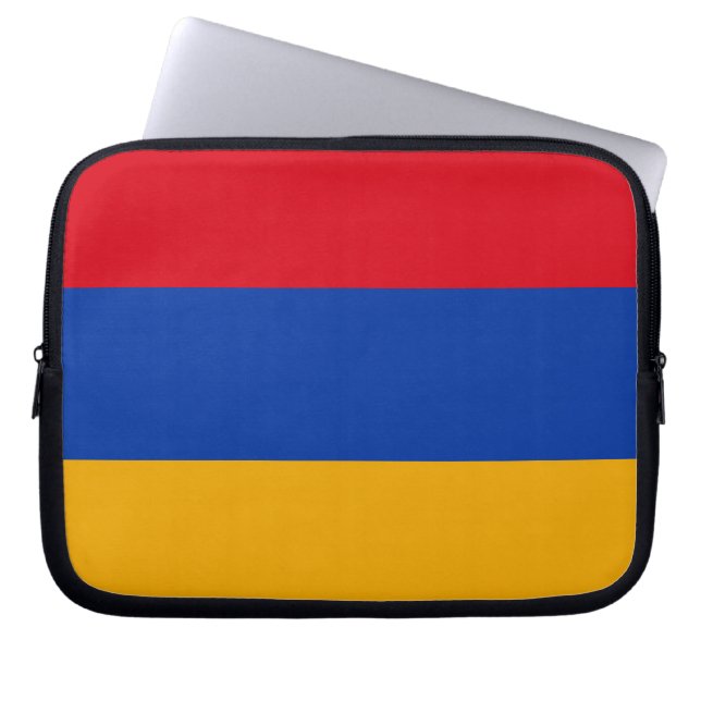 Patriotic Armenian Flag Laptop Fodral (Framsidan)