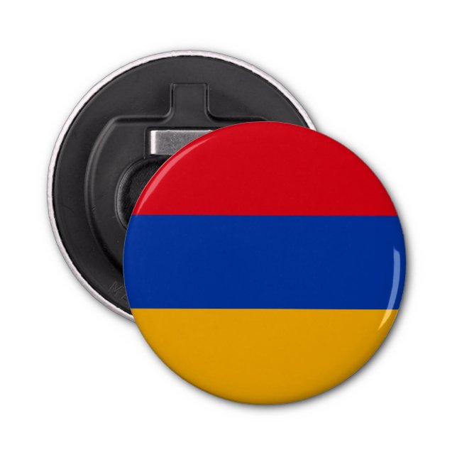 Patriotic Armenian Flagga Flasköppnare (Framsidan)