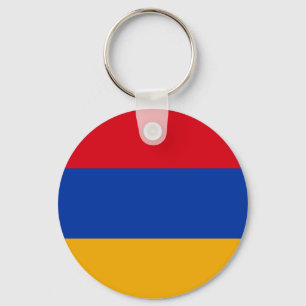 Patriotic Armenian Flagga Nyckelring