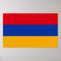 Patriotic Armenian Flagga