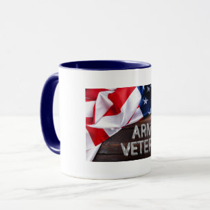 Patriotic ’Army Veteran’ Mugg
