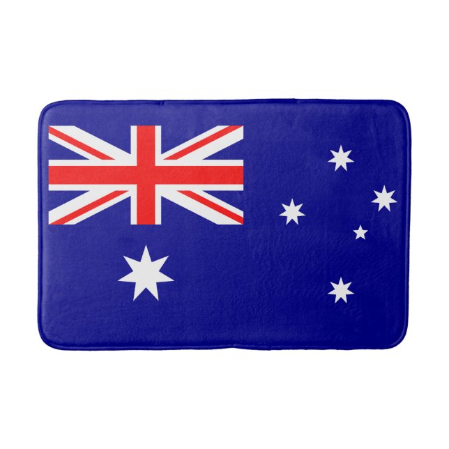 Patriotic Australian Flagga Badrumsmatta (Framsidan)