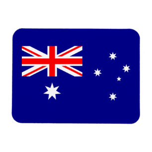 Patriotic Australian Flagga Magnet