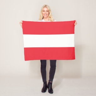 Patriotic Austria Flagga Fleecefilt