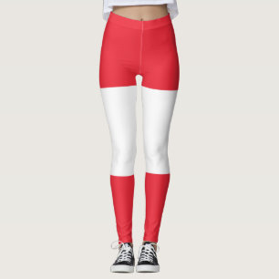 Patriotic Austria Flagga Leggings