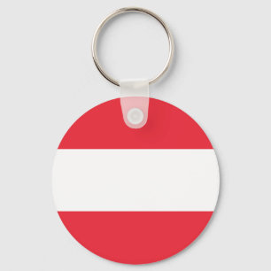 Patriotic Austria Flagga Nyckelring
