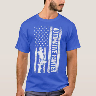 Patriotic Automotive Painter T Shirt