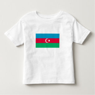 Patriotic Azerbajdzjan Flagga T Shirt