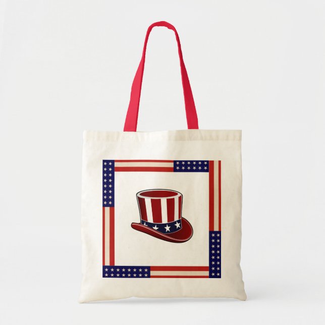 Patriotic Bag Tygkasse (Framsidan)