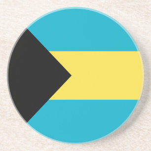 Patriotic Bahamian Flagga Drink Underlägg