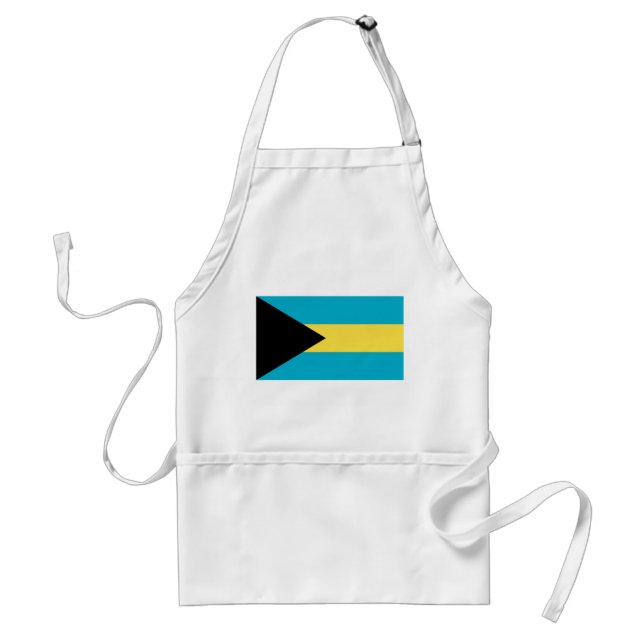 Patriotic Bahamian Flagga Förkläde (Framsidan)