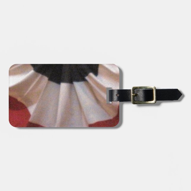 Patriotic Banner Bagagebricka (Horisontell Framsida)