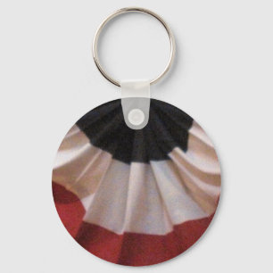 Patriotic Banner Nyckelring