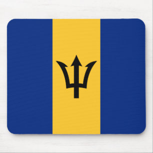 Patriotic Barbados Flagga Musmatta