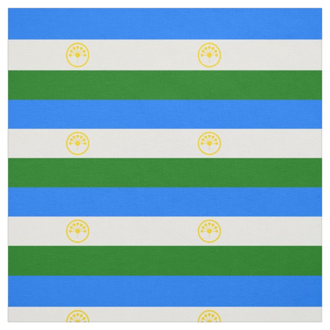 Patriotic Bashkortostan Flagga Tyg (Provkarta)