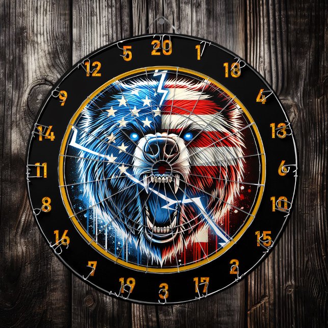 Patriotic Bear Lightning Ignorerar nämnden Darttavla (Skapare uppladdad)