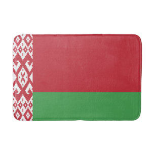 Patriotic Belarus Flagga Bath Mat Badrumsmatta