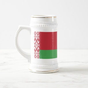 Patriotic Belarus Flagga Beer Stein Sejdel