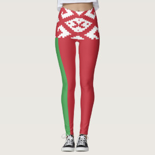 Patriotic Belarus Flagga Leggings