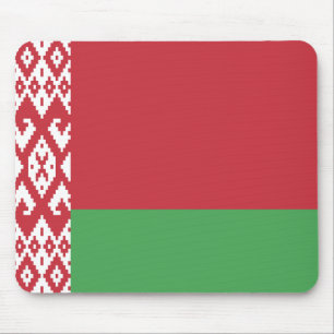 Patriotic Belarus Flagga Mouse Pad Musmatta